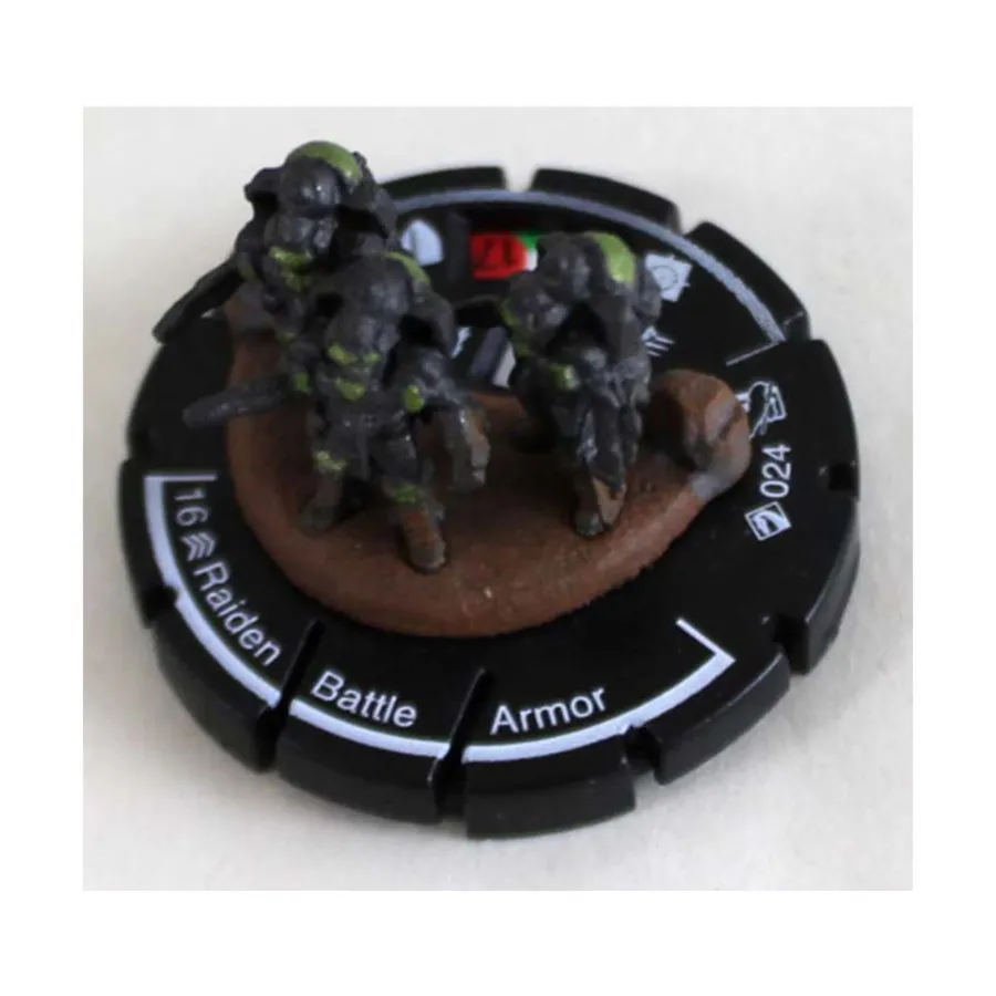 Боевая броня Райдена #024 — Элитная, Mechwarrior - Firepower - Singles 
Боевая броня Райдена #024 — Элитная, Mechwarrior - Firepower - Singles