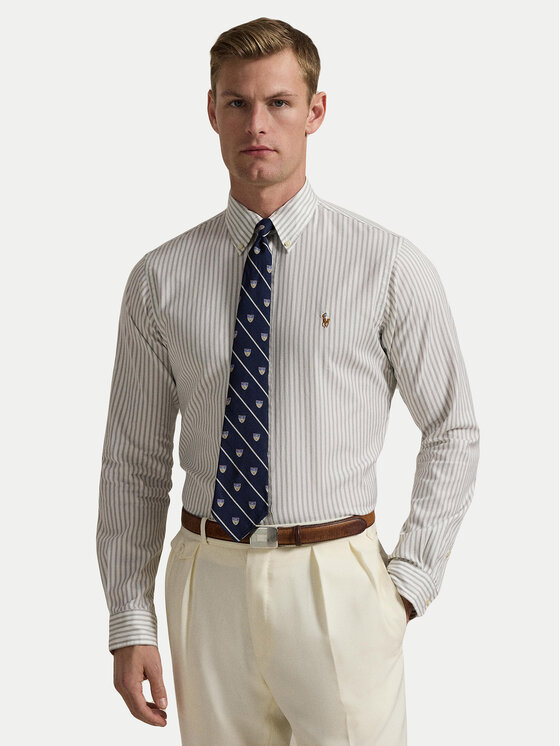 Рубашка с индивидуальным пошивом 710886462001 Polo Ralph Lauren, серый
Рубашка с индивидуальным пошивом 710886462001 Polo Ralph Lauren, серый