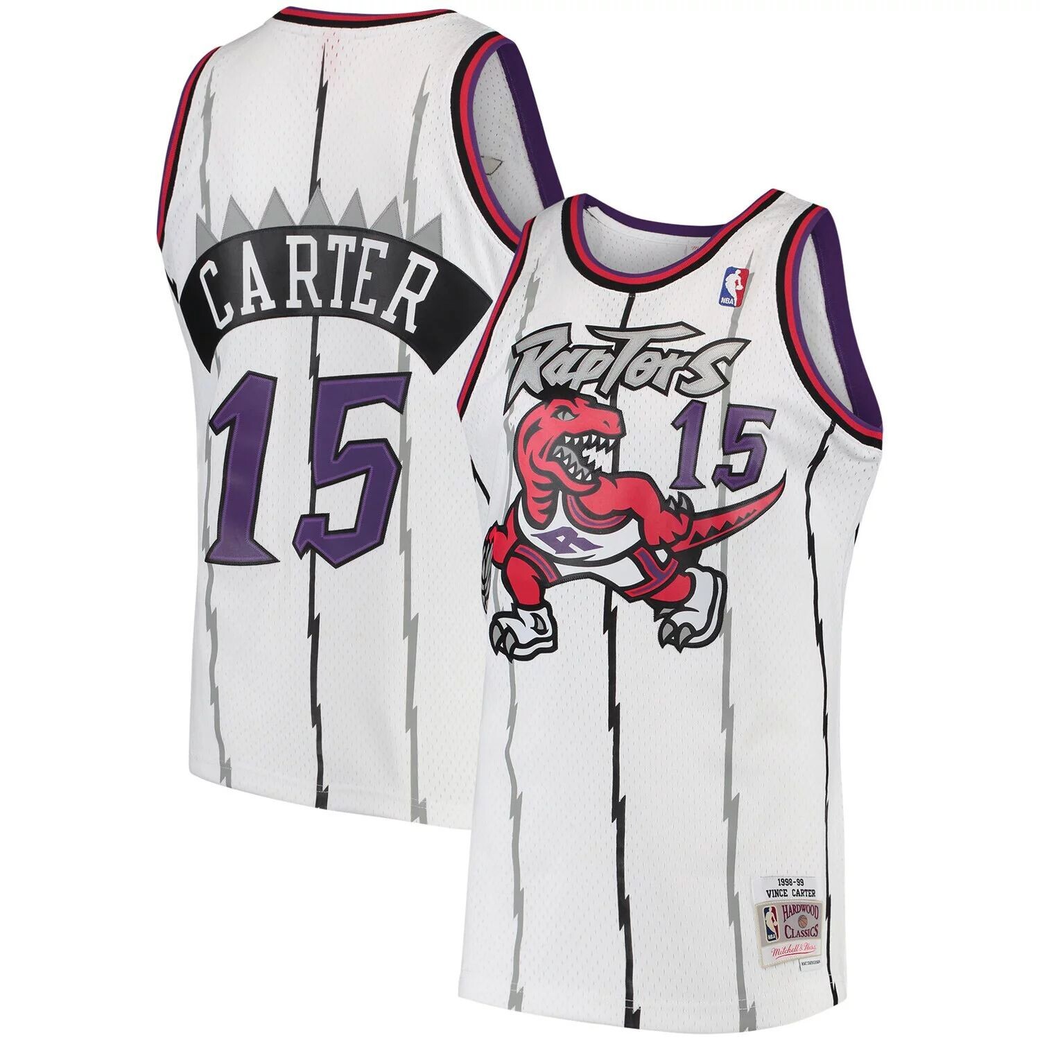 Мужская белая майка Mitchell & Ness Vince Carter Toronto Raptors 1997-98 гг. из твердой древесины Classics Swingman, Белый, Мужская белая майка Mitchell & Ness Vince Carter Toronto Raptors 1997-98 гг. из твердой древесины Classics Swingman
Мужская белая майка Mitchell & Ness Vince Carter Toronto Raptors 1997-98 гг. из твердой древесины Classics Swingman, Белый, Мужская белая майка Mitchell & Ness Vince Carter Toronto Raptors 1997-98 гг. из твердой древесины Classics Swingman