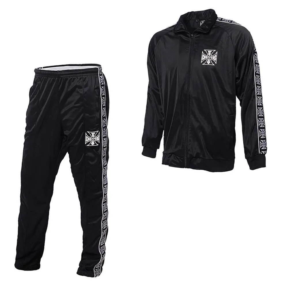 Брюки West Coast Choppers Tracksuit, черный
Брюки West Coast Choppers Tracksuit, черный
