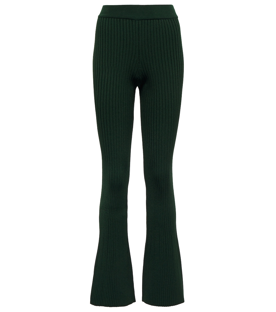 Расклешенные брюки с высокой талией из ребристой ткани Ami Paris, Evergreen
Расклешенные брюки с высокой талией из ребристой ткани Ami Paris, Evergreen