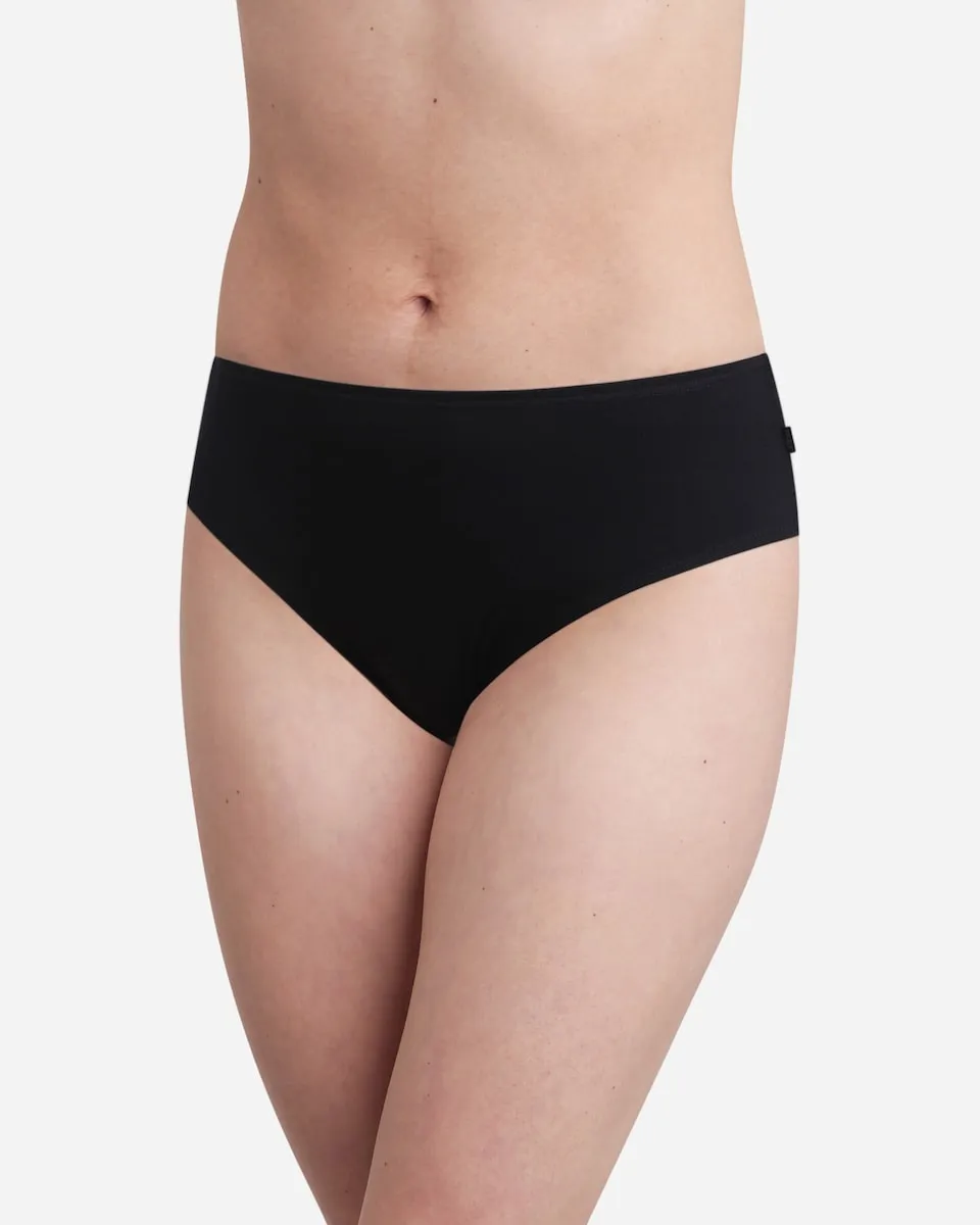 Трусики миди из органического хлопка и атласа Playtex, черный
Трусики миди из органического хлопка и атласа Playtex, черный