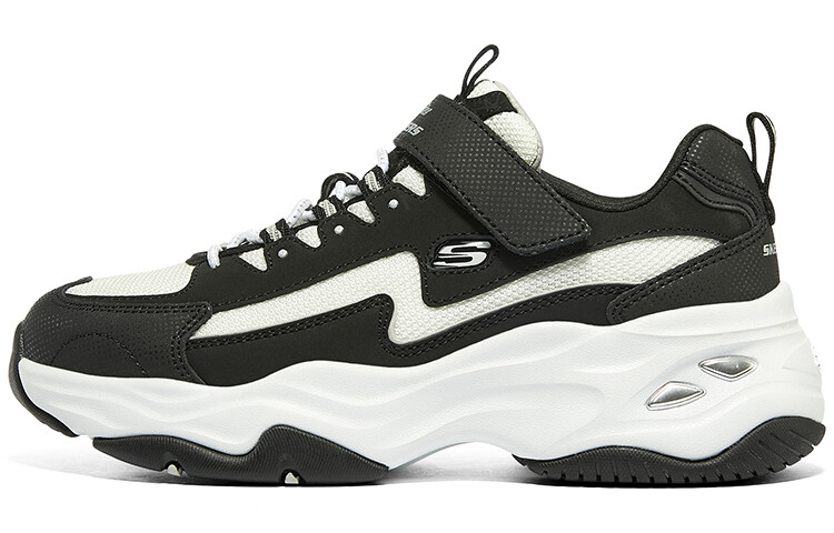 Кроссовки детские серии D"LITES GS Low-top, черные/белые Skechers 
Кроссовки детские серии D"LITES GS Low-top, черные/белые Skechers