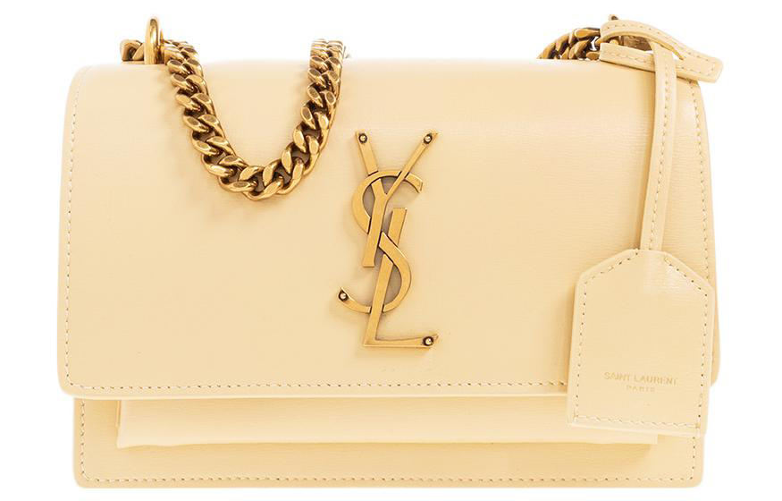 Сумка через плечо SUNSET из телячьей кожи, желтая SAINT LAURENT
Сумка через плечо SUNSET из телячьей кожи, желтая SAINT LAURENT