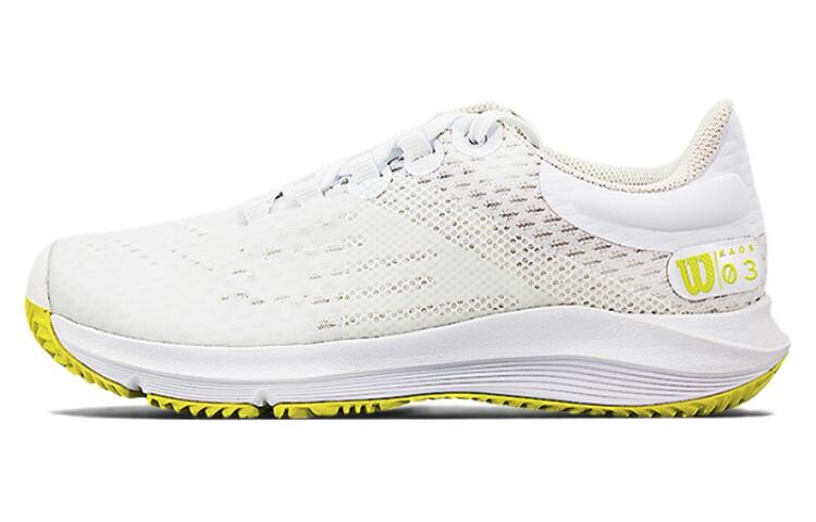 Теннисные туфли унисекс с низким верхом белые/желтые Wilson
Теннисные туфли унисекс с низким верхом белые/желтые Wilson