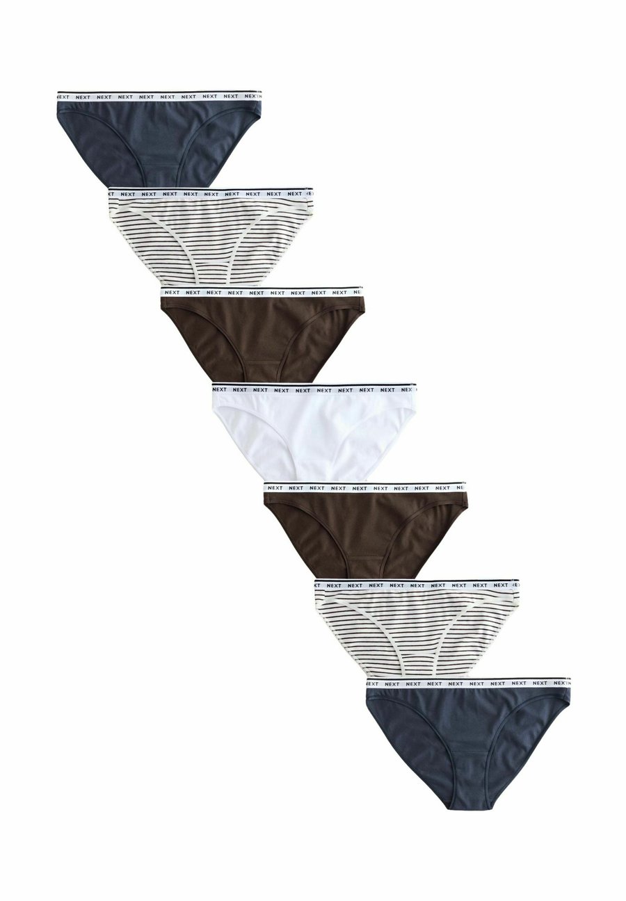 Трусы Next RICH LOGO KNICKERS SEVEN PACK, Navy/Chocolate Stripe/Blue
Трусы Next RICH LOGO KNICKERS SEVEN PACK, Navy/Chocolate Stripe/Blue