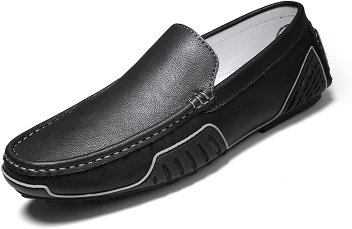 Мужские мокасины из натуральной кожи, модные слипоны, повседневная обувь, удобные мягкие кожаные туфли для вождения Abborora, черный
Мужские мокасины из натуральной кожи, модные слипоны, повседневная обувь, удобные мягкие кожаные туфли для вождения Abborora, черный