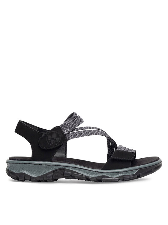 Сандалии Rieker, черный 
Сандалии Rieker, черный