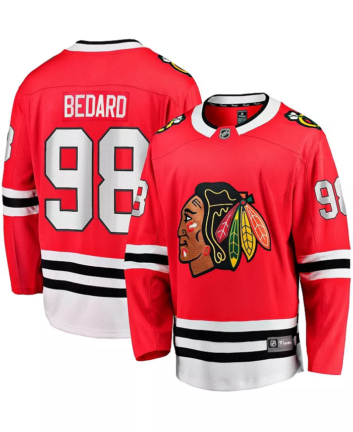 Мужская домашняя джерси Chicago Blackhawks Connor Bedard красная Breakaway Fanatics
Мужская домашняя джерси Chicago Blackhawks Connor Bedard красная Breakaway Fanatics