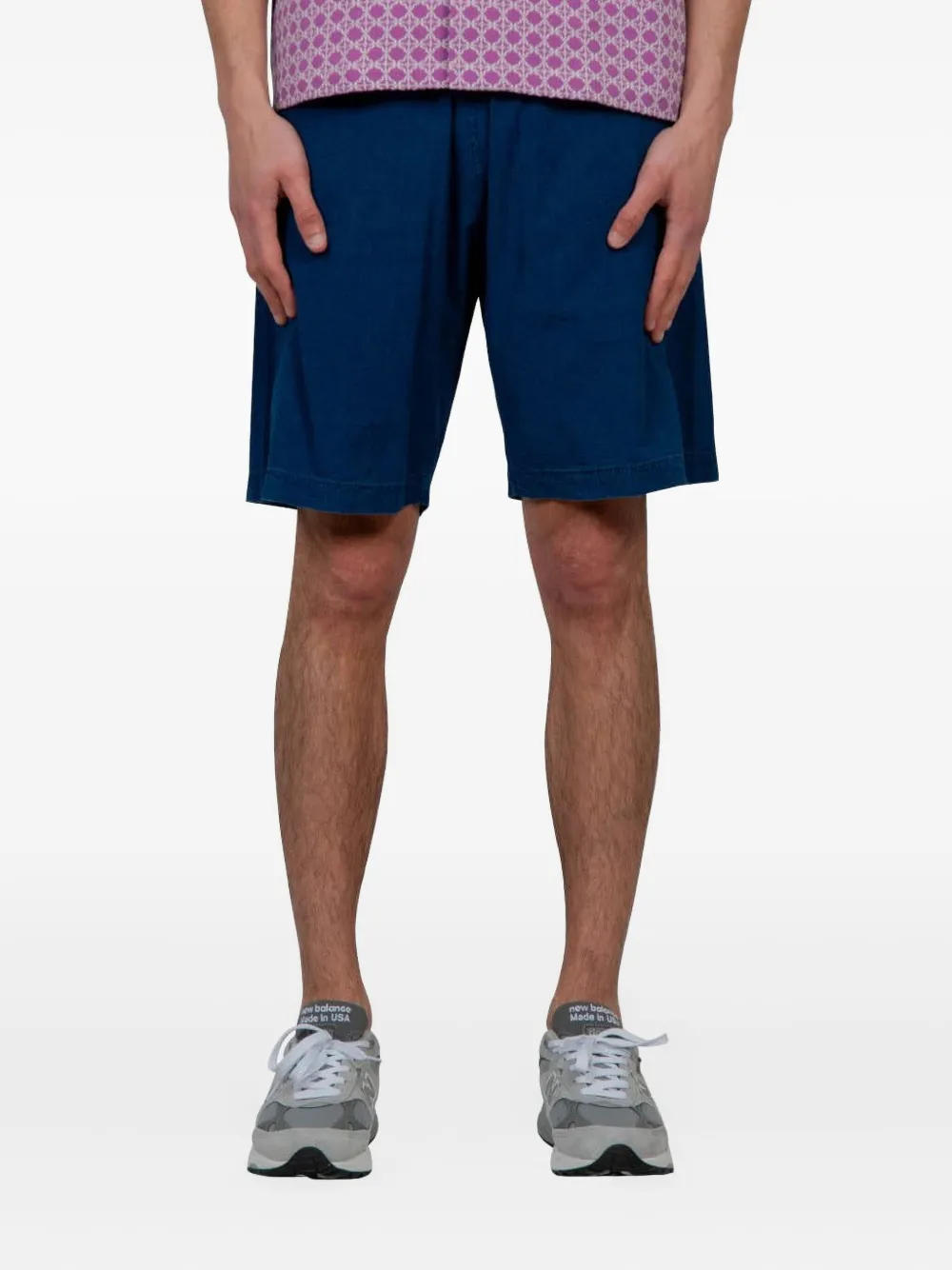 Шорты из стираного хлопка Universal Works
Шорты из стираного хлопка Universal Works