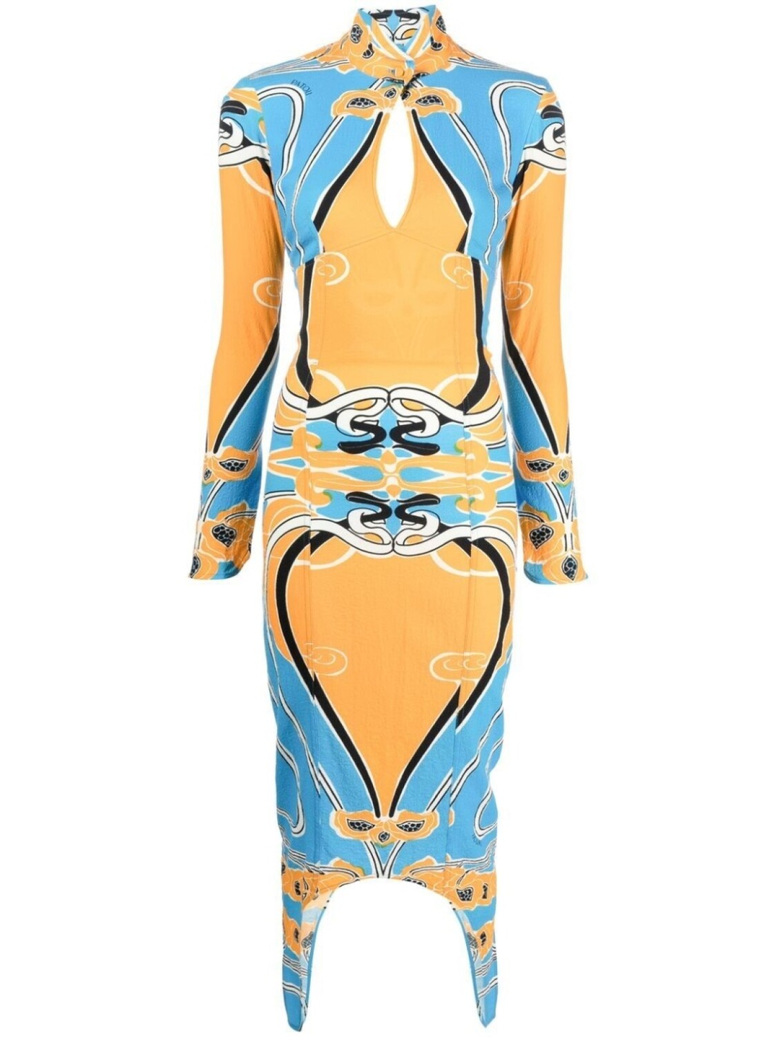 Patou жаккардовое платье с открытой спиной, оранжевый
Patou жаккардовое платье с открытой спиной, оранжевый