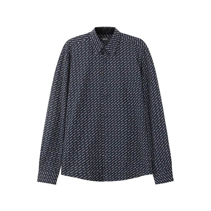 Рубашка с принтом HUGO BOSS, синий
Рубашка с принтом HUGO BOSS, синий