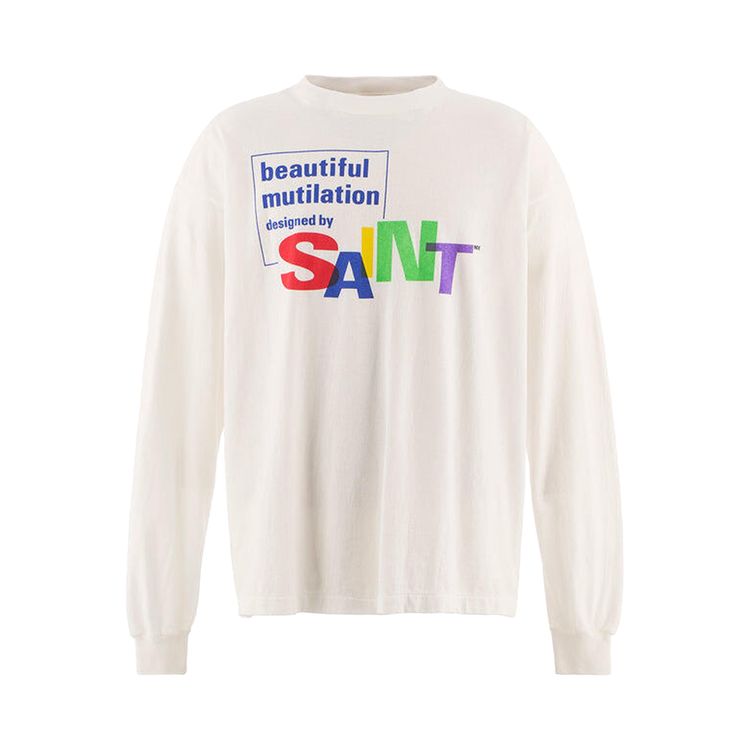 SAINT Mxxxxxx Красивая футболка с длинными рукавами Saint, белый
SAINT Mxxxxxx Красивая футболка с длинными рукавами Saint, белый