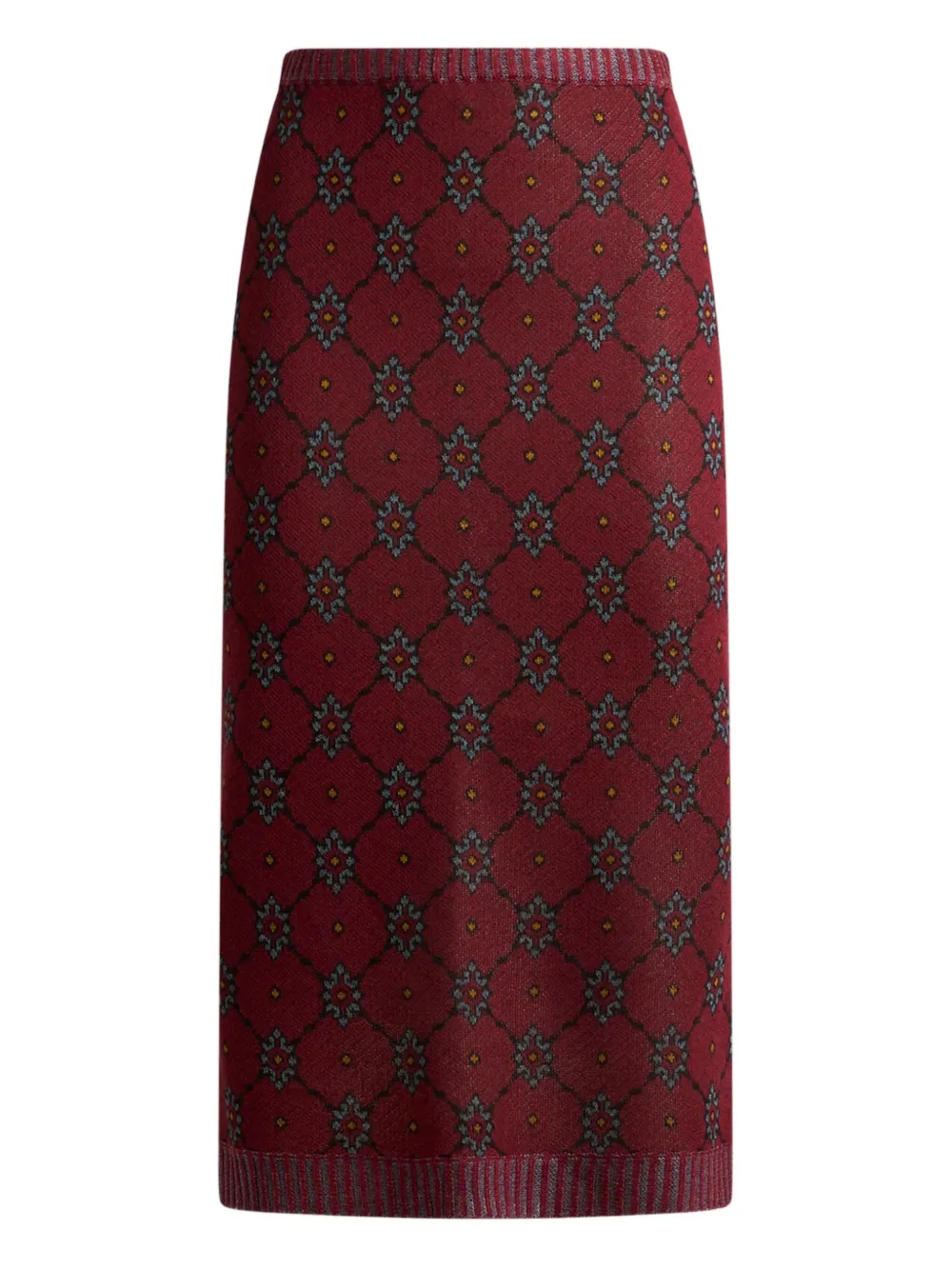 Трикотажная юбка миди с узором ETRO, красный
Трикотажная юбка миди с узором ETRO, красный