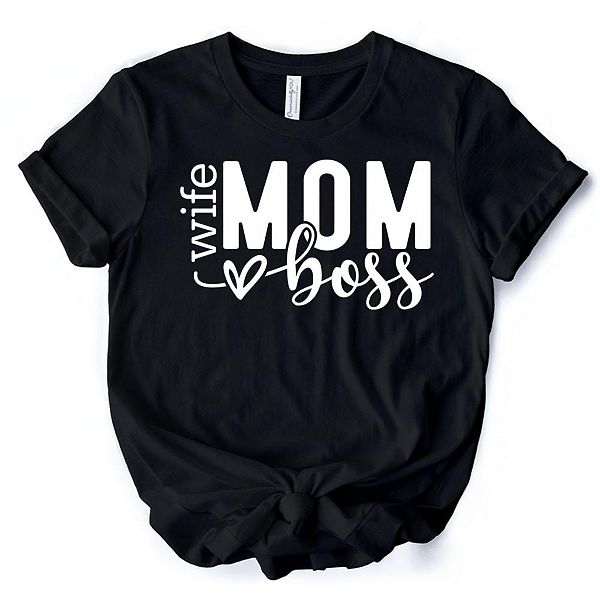 Футболка Wife Mom Boss, черная повседневная майка для сильных и уверенных мам Ornamentallyyou
Футболка Wife Mom Boss, черная повседневная майка для сильных и уверенных мам Ornamentallyyou
