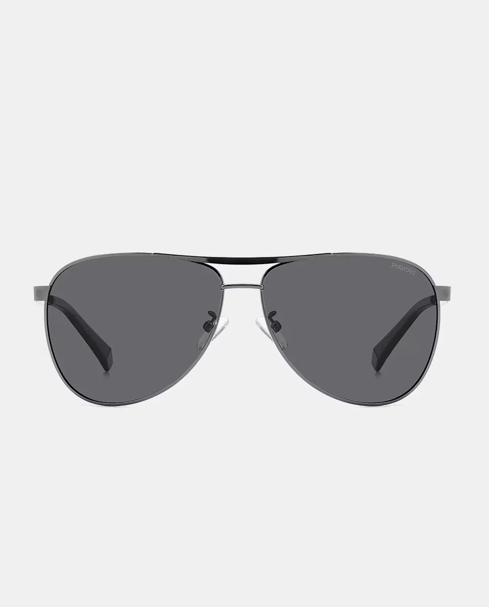 Металлические солнцезащитные очки-пилоты Polaroid, серебряный
Металлические солнцезащитные очки-пилоты Polaroid, серебряный