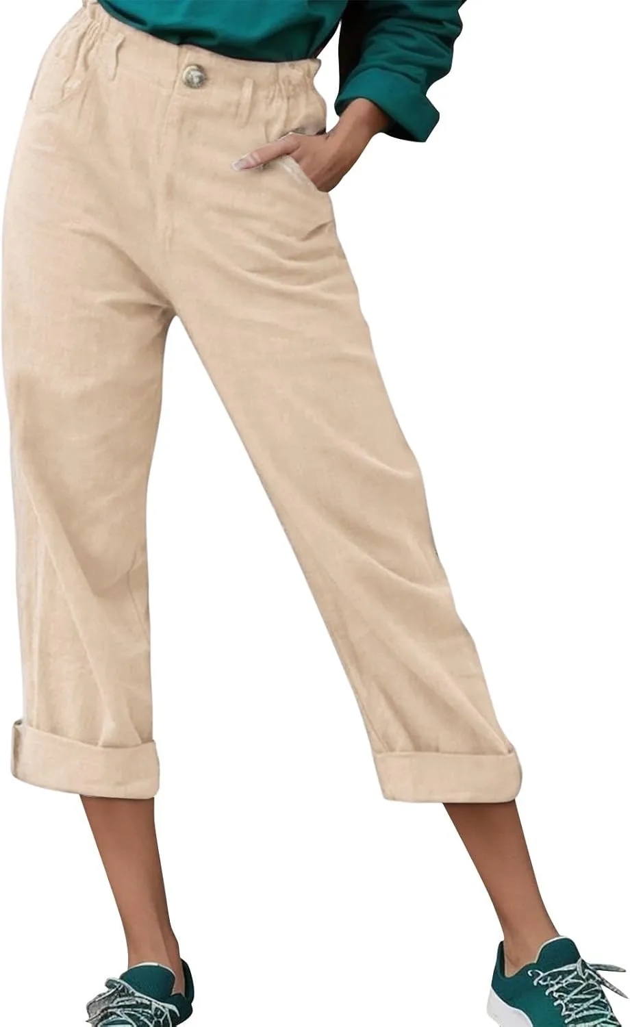 Женские брюки Casual Straight Wide Leg с накладными карманами LCMTWX
Женские брюки Casual Straight Wide Leg с накладными карманами LCMTWX