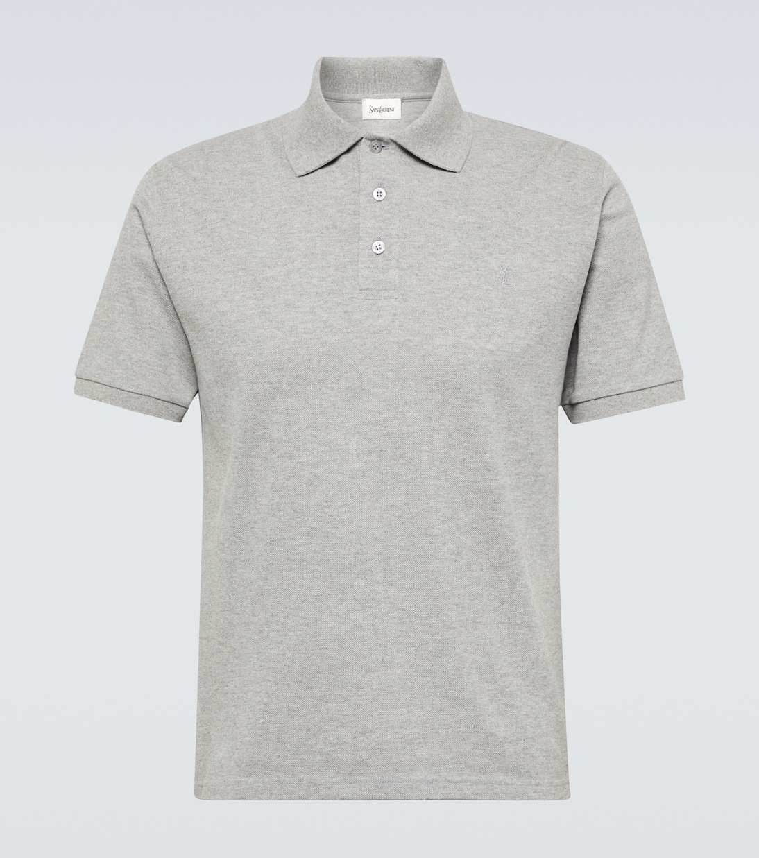 Кассандр футболка из пике с хлопком в составе Saint Laurent, Gris Chine
Кассандр футболка из пике с хлопком в составе Saint Laurent, Gris Chine