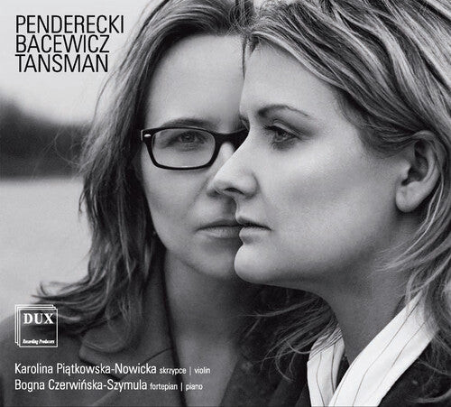 CD диск Tansman / Nowicka / Symula: Penderecki & Bacewicz & Tansman
CD диск Tansman / Nowicka / Symula: Penderecki & Bacewicz & Tansman