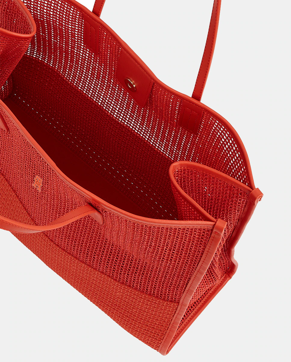 Сумка-тоут из оранжевой рафии Tommy Hilfiger, оранжевый
Сумка-тоут из оранжевой рафии Tommy Hilfiger, оранжевый