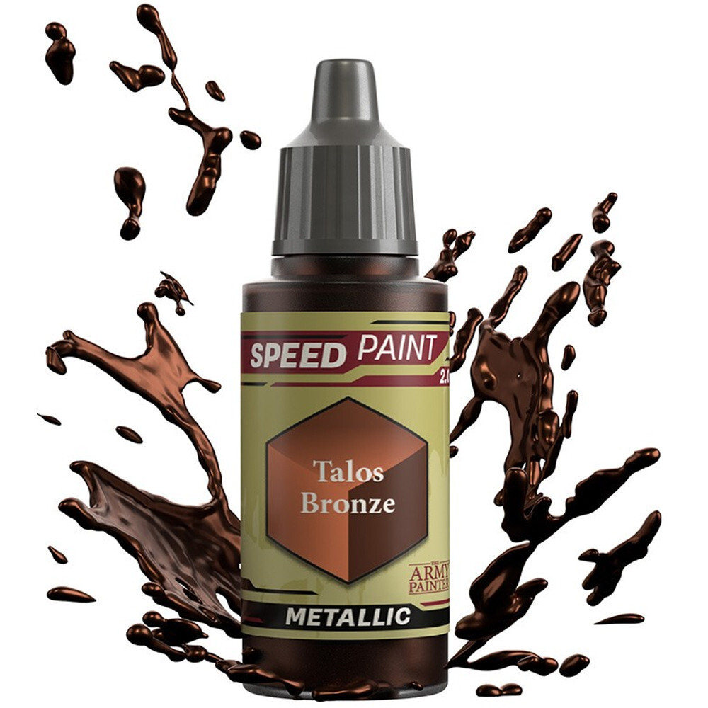 Аксессуары Army Painter Speedpaint 2.0 Metallic: Talos Bronze (18ml)
Аксессуары Army Painter Speedpaint 2.0 Metallic: Talos Bronze (18ml)