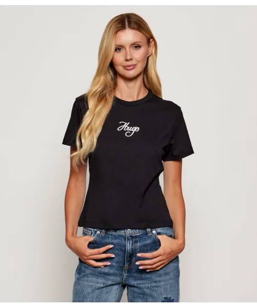 Футболка destrel_3 Regular fit Hugo, черный 
Футболка destrel_3 Regular fit Hugo, черный