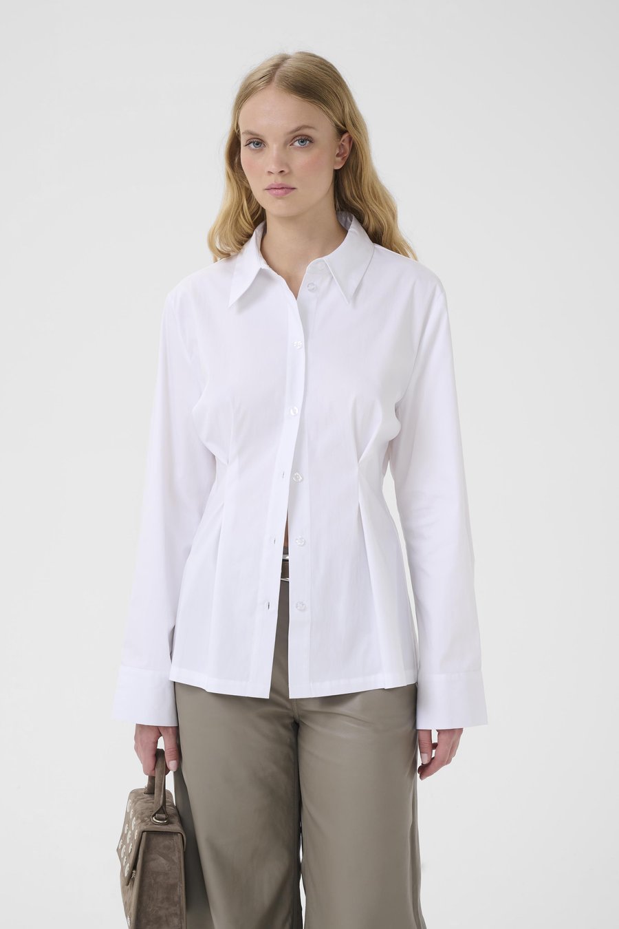 Блуза Gestuz OPY, Bright White/White
Блуза Gestuz OPY, Bright White/White