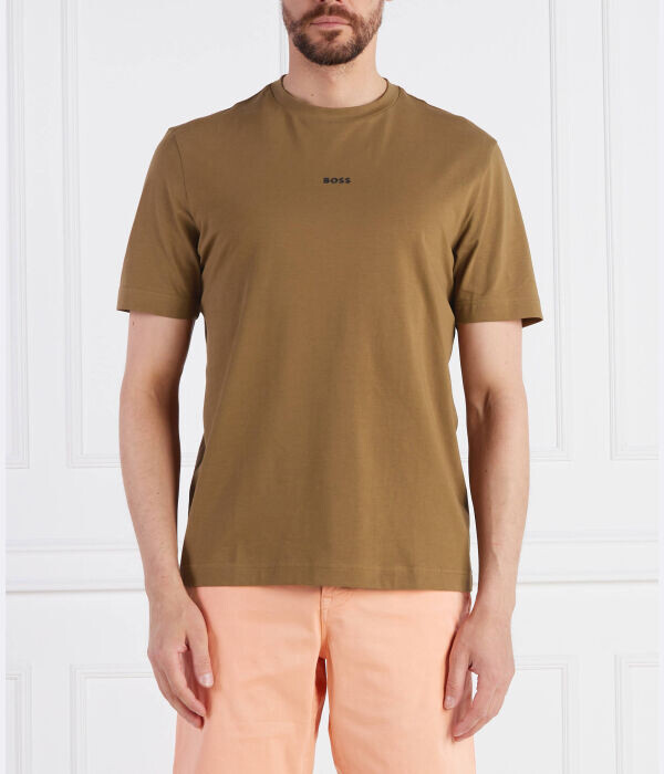 Футболка мужская Boss Orange свободного кроя однотонная, коричневый
Футболка мужская Boss Orange свободного кроя однотонная, коричневый