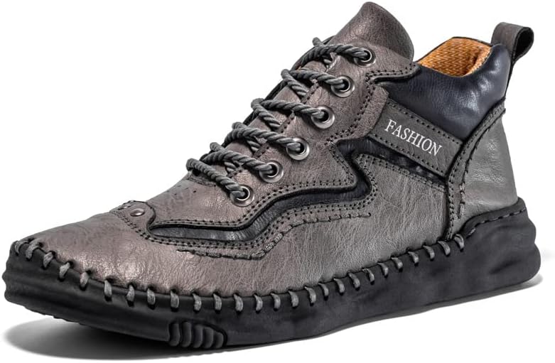 Мужские кожаные ботинки AngryMonkey Chukka на щиколотку, противоскользящие, винтажная ручная прошивка, дышащие, с хорошей поддержкой свода стопы, шнуровка, балетки-оксфорды, серый
Мужские кожаные ботинки AngryMonkey Chukka на щиколотку, противоскользящие, винтажная ручная прошивка, дышащие, с хорошей поддержкой свода стопы, шнуровка, балетки-оксфорды, серый