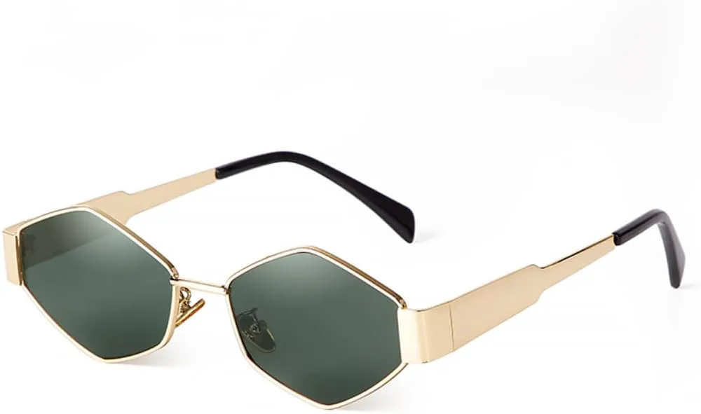 Солнцезащитные очки с защитой UV400 | Металлическая оправа, панк, зеленый | для женщин и мужчин, для занятий спортом на открытом воздухе и вождения (03) LXLHWN, 05
Солнцезащитные очки с защитой UV400 | Металлическая оправа, панк, зеленый | для женщин и мужчин, для занятий спортом на открытом воздухе и вождения (03) LXLHWN, 05