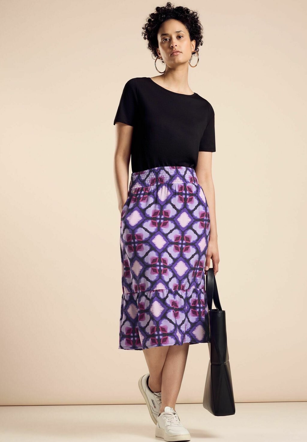 Юбка А-силуэта MIDI Street One, фиолетовый
Юбка А-силуэта MIDI Street One, фиолетовый