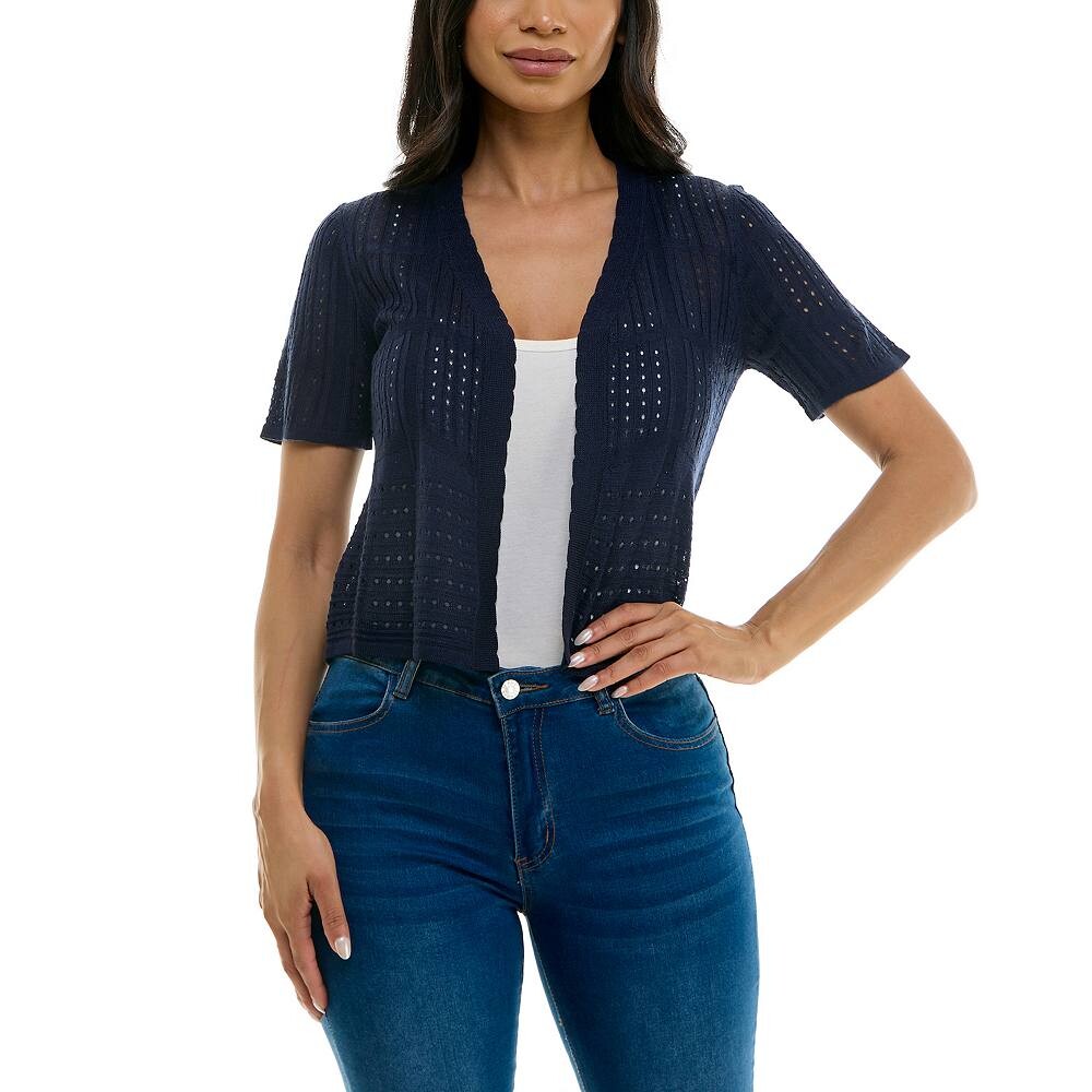 Женское болеро крючком Nina Leonard Pointelle Pointelle, темно-синий
Женское болеро крючком Nina Leonard Pointelle Pointelle, темно-синий
