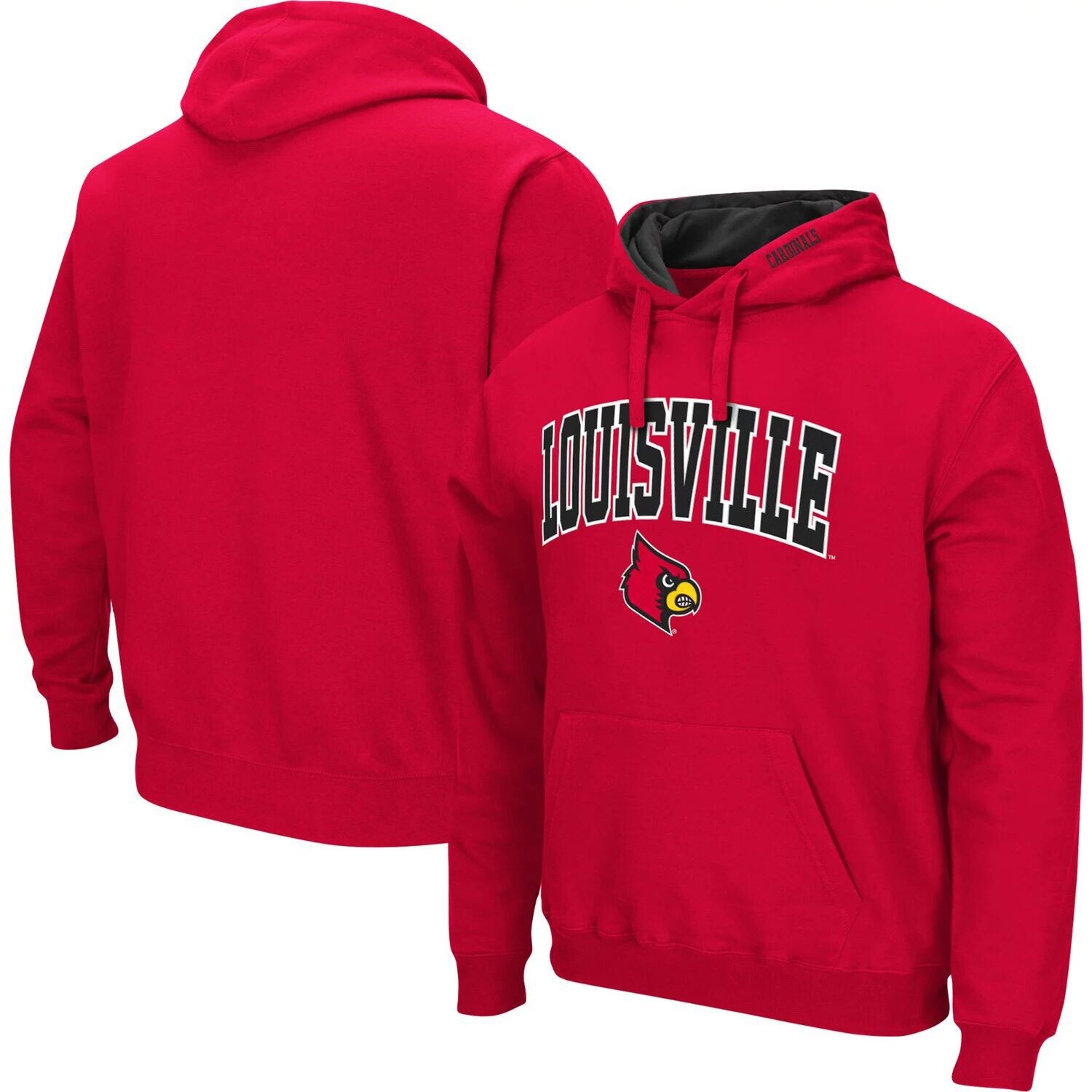 Мужской красный пуловер с капюшоном Louisville Cardinals Arch & Logo 3.0 Colosseum
Мужской красный пуловер с капюшоном Louisville Cardinals Arch & Logo 3.0 Colosseum