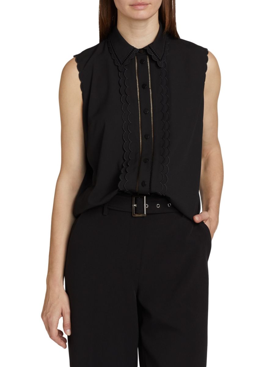 Блузка без рукавов Робин Elie Tahari, нуарный
Блузка без рукавов Робин Elie Tahari, нуарный