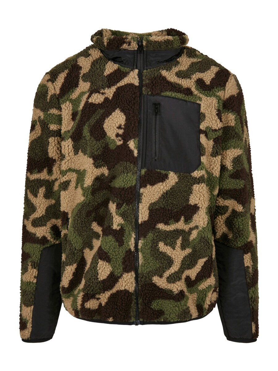 Флисовая куртка Urban Classics, хаки
Флисовая куртка Urban Classics, хаки