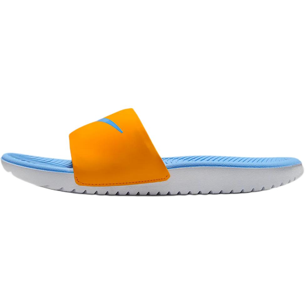 Nike Сандалии Kawa Slip Resistant Abrasion Resistant Low top Kids' Slippers Orange Peel Yellow/White/University Blue Teenagers
Nike Сандалии Kawa Slip Resistant Abrasion Resistant Low top Kids' Slippers Orange Peel Yellow/White/University Blue Teenagers