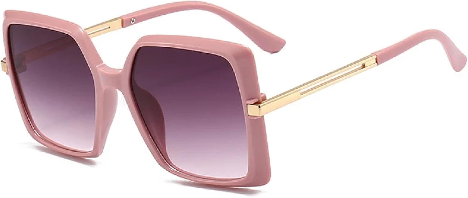 Роскошные солнцезащитные очки в крупной оправе для женщин и мужчин, модные, для активного отдыха, вождения, пляжа, вечеринок, с защитой от УФ-излучения UV400 TKKTLLT, Pink Gray
Роскошные солнцезащитные очки в крупной оправе для женщин и мужчин, модные, для активного отдыха, вождения, пляжа, вечеринок, с защитой от УФ-излучения UV400 TKKTLLT, Pink Gray