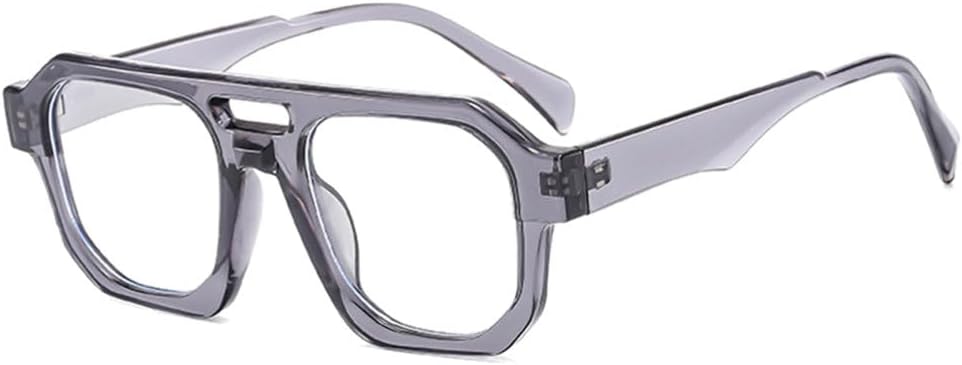 Ретро солнцезащитные очки с двойной перемычкой, многоугольные, женские, с прозрачными линзами цвета морской волны, защита от УФ-излучения UV400, мужские, панк, оливково-зеленые, L20673 generic, Grey Clear
Ретро солнцезащитные очки с двойной перемычкой, многоугольные, женские, с прозрачными линзами цвета морской волны, защита от УФ-излучения UV400, мужские, панк, оливково-зеленые, L20673 generic, Grey Clear