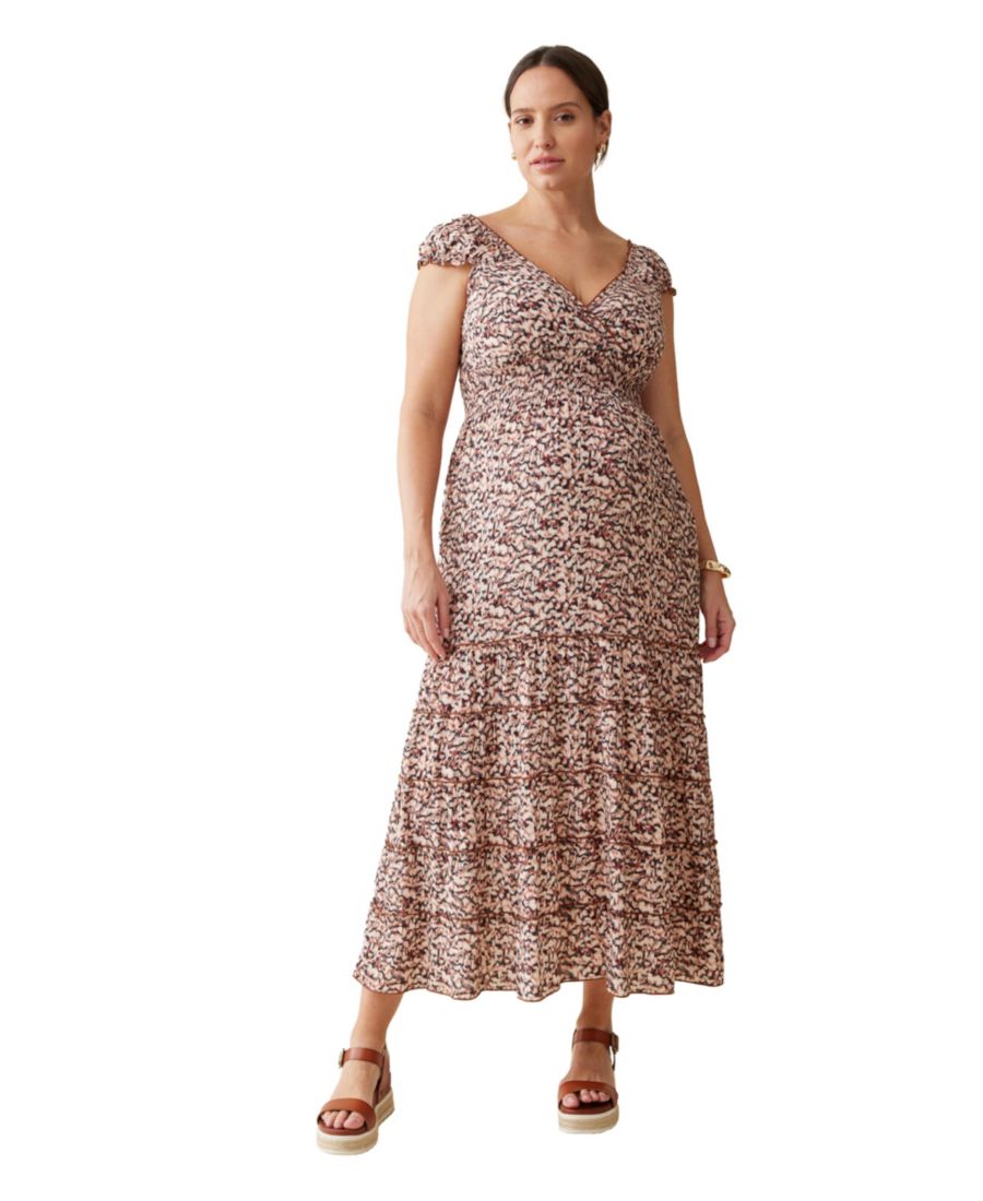 Платье-миди для беременных Ingrid + Isabel Daydream Ingrid + Isabel, Brown/navy abstract
Платье-миди для беременных Ingrid + Isabel Daydream Ingrid + Isabel, Brown/navy abstract