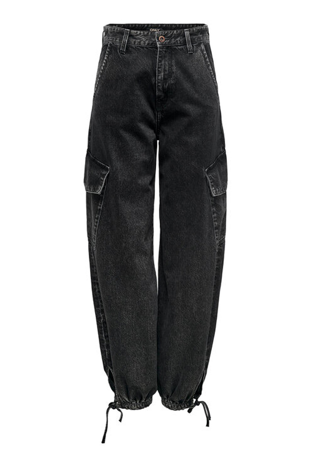 Джинсы ONLY зауженные с завязками, черный
Джинсы ONLY зауженные с завязками, черный