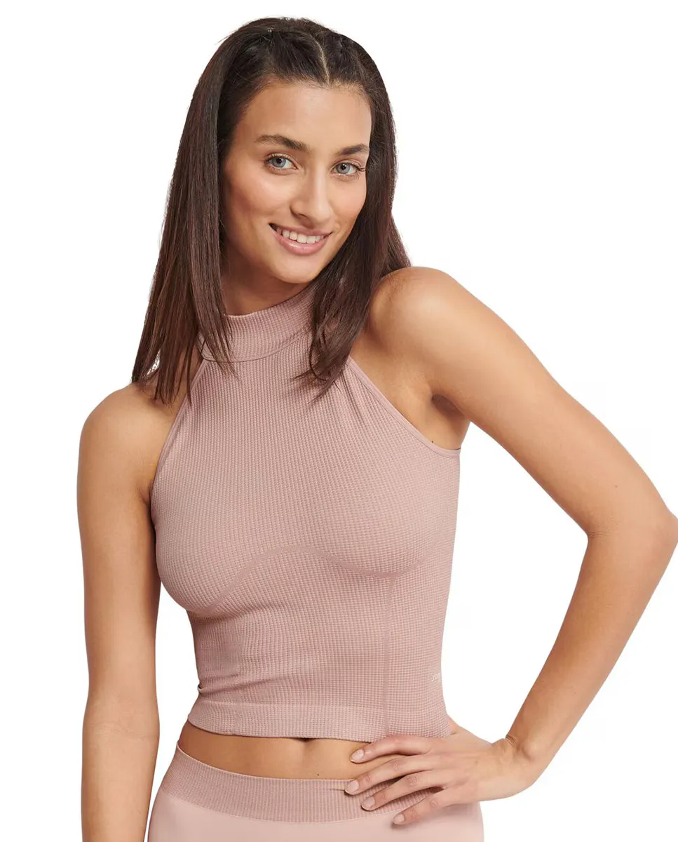 Топ без рукавов с высоким воротом Sloggi, бежевый
Топ без рукавов с высоким воротом Sloggi, бежевый