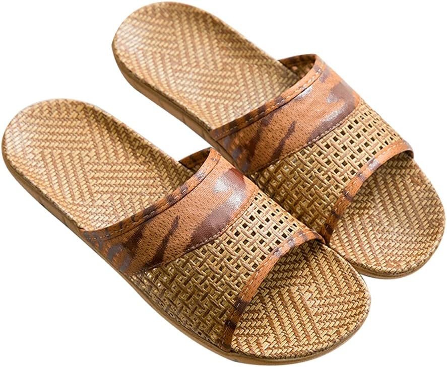 Мужские тапочки с открытым носком, женские домашние тапочки, милые тапочки с травкой, летние домашние льняные тапочки для дома и улицы, бесшумные тапочки для деревянного пола, сандалии, дышащая обувь (Цвет: F, Размер: 35/36 EU) Kitcissl, 35/36 E...
Мужские тапочки с открытым носком, женские домашние тапочки, милые тапочки с травкой, летние домашние льняные тапочки для дома и улицы, бесшумные тапочки для деревянного пола, сандалии, дышащая обувь (Цвет: F, Размер: 35/36 EU) Kitcissl, 35/36 E...