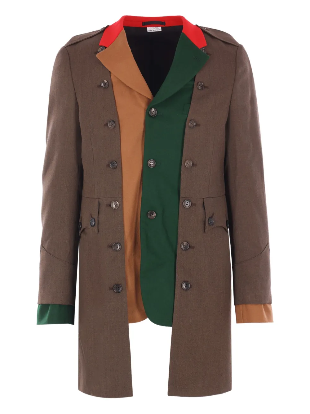 Деконструированный пиджак на пуговицах Comme Des Garçons Homme Plus, коричневый
Деконструированный пиджак на пуговицах Comme Des Garçons Homme Plus, коричневый