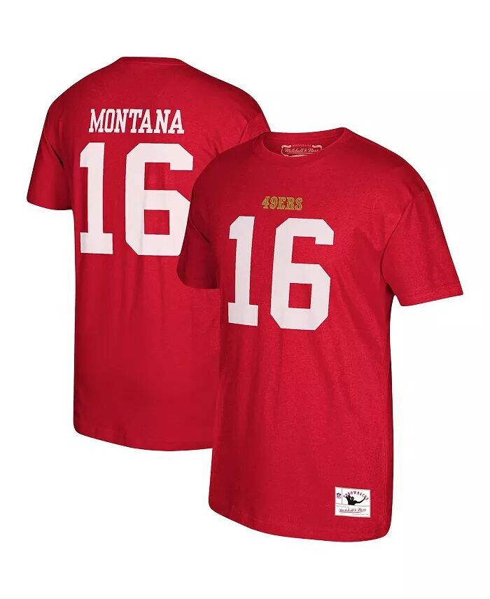 Мужская футболка Joe Montana Scarlet San Francisco 49Ers с логотипом и номером бывшего игрока Mitchell & Ness
Мужская футболка Joe Montana Scarlet San Francisco 49Ers с логотипом и номером бывшего игрока Mitchell & Ness