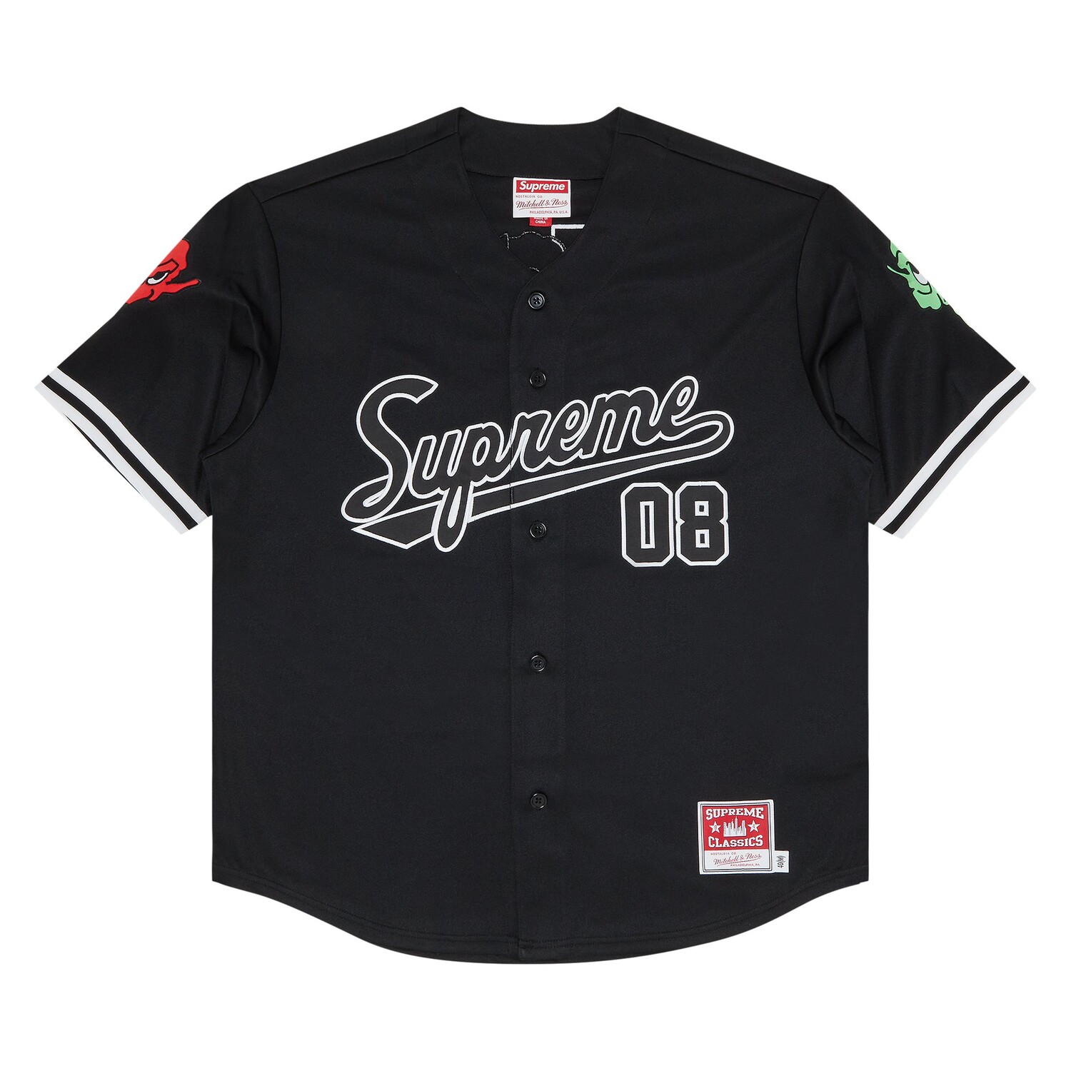 Бейсбольная майка Supreme x Mitchell & Ness Downtown Hell, черная
Бейсбольная майка Supreme x Mitchell & Ness Downtown Hell, черная