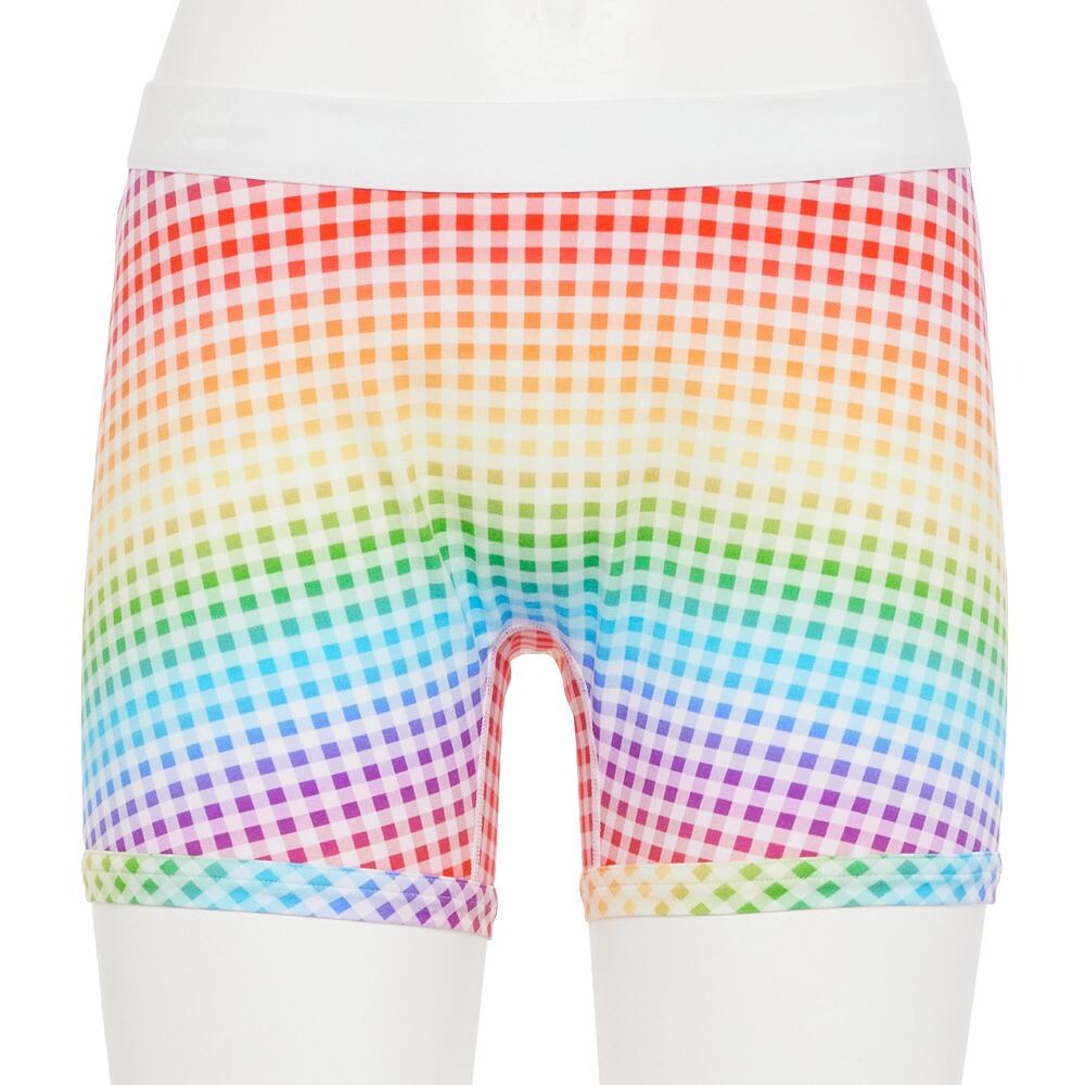 Взрослые трусы TomboyX Signature из мягкого хлопкового джерси, цвет Rainbow Check
Взрослые трусы TomboyX Signature из мягкого хлопкового джерси, цвет Rainbow Check