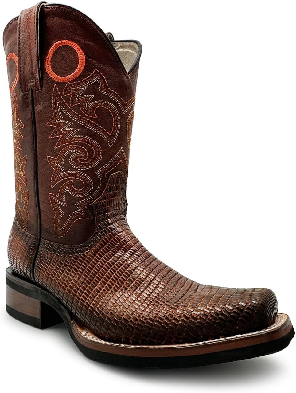 Мужские сапоги Western Shops из натуральной кожи с узором под ящерицу и квадратным носком The Western Shops, Shedron
Мужские сапоги Western Shops из натуральной кожи с узором под ящерицу и квадратным носком The Western Shops, Shedron