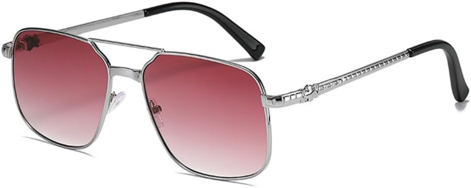 Женские солнцезащитные очки в квадратной металлической оправе желтого цвета, модные очки с защитой от УФ-излучения, мужские винтажные очки с красными линзами LVTFCO, Mtyj113 Red Silver
Женские солнцезащитные очки в квадратной металлической оправе желтого цвета, модные очки с защитой от УФ-излучения, мужские винтажные очки с красными линзами LVTFCO, Mtyj113 Red Silver