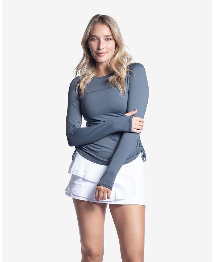 Топ с круглым вырезом UPF 50+ на шнурке BloqUV, цвет Smoke
Топ с круглым вырезом UPF 50+ на шнурке BloqUV, цвет Smoke