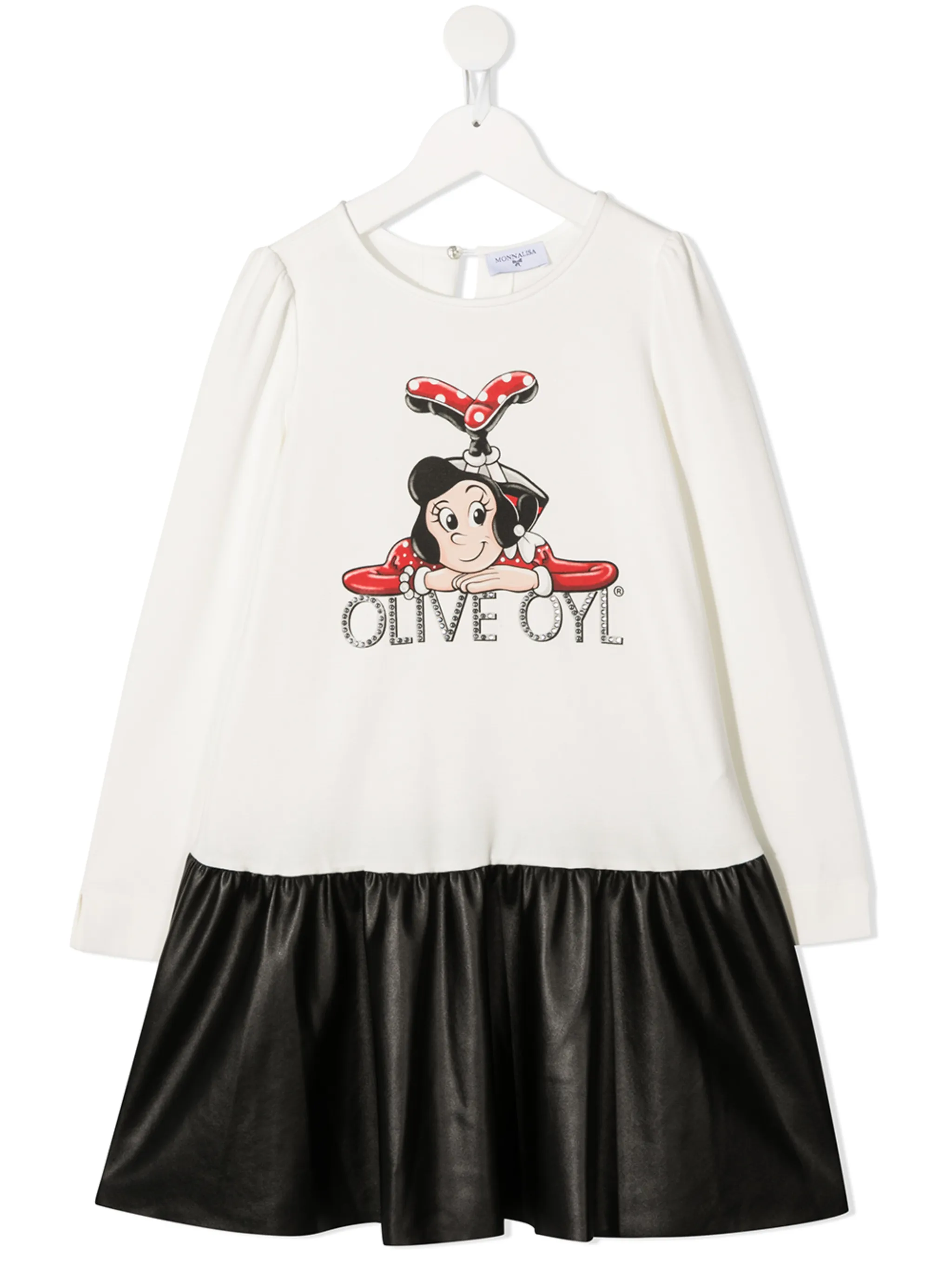 Платье с графичным принтом Monnalisa, белый
Платье с графичным принтом Monnalisa, белый